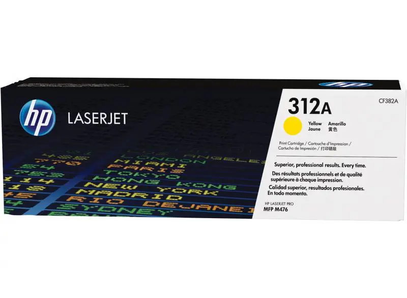 Toner Original HP Yellow, nr.312A, pentru LaserJet Pro MFP M476 series, 2.7K, (timbru verde 1.2 lei) , „CF382A”