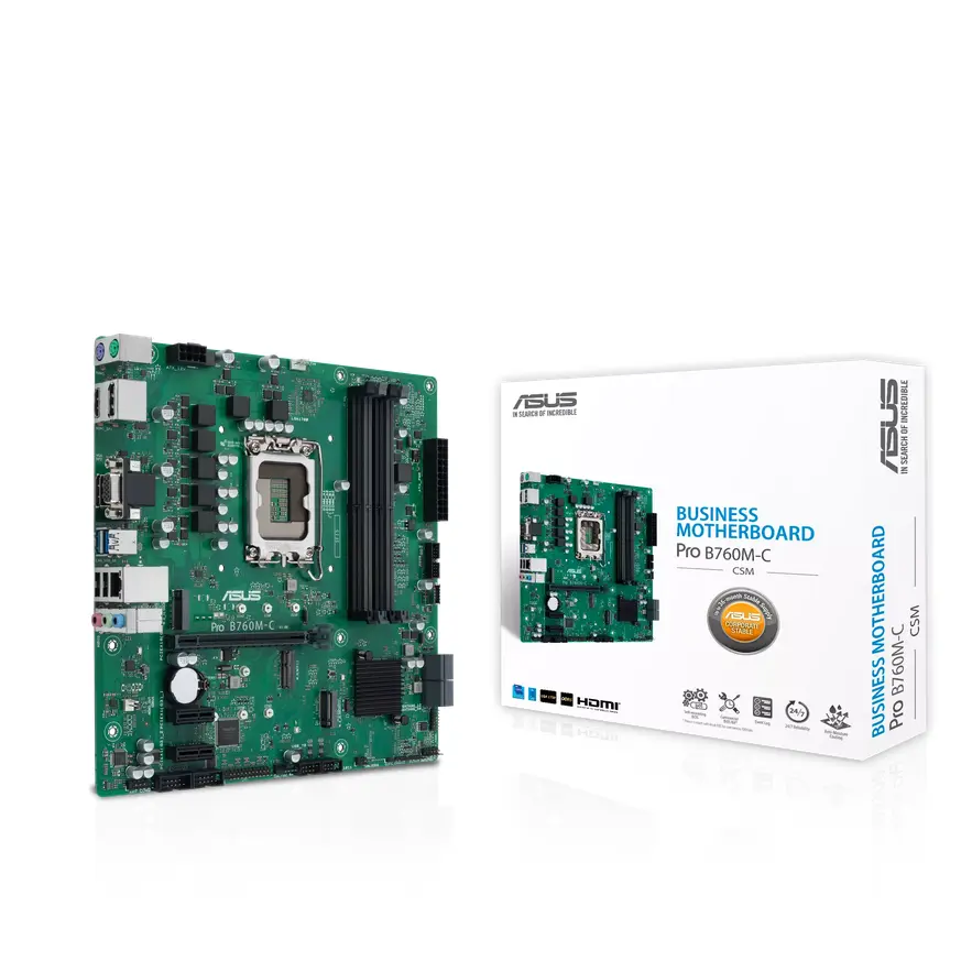 Placă de bază ASUS PRO B760M-C-CSM DDR5 LGA1700