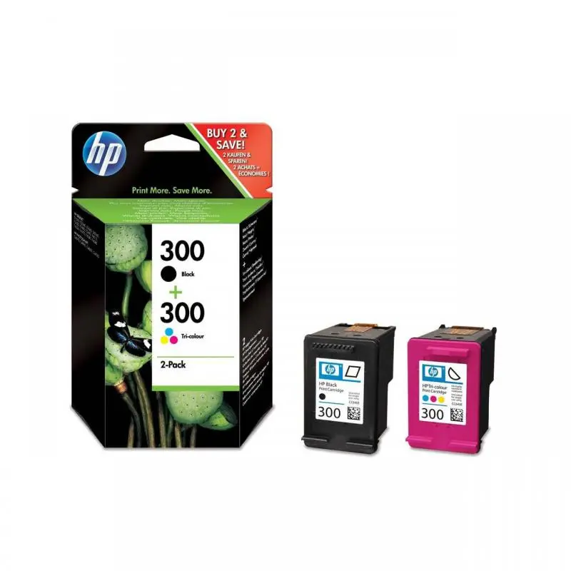 Cartuș HP 300 CN637EE combo negru și tri-color