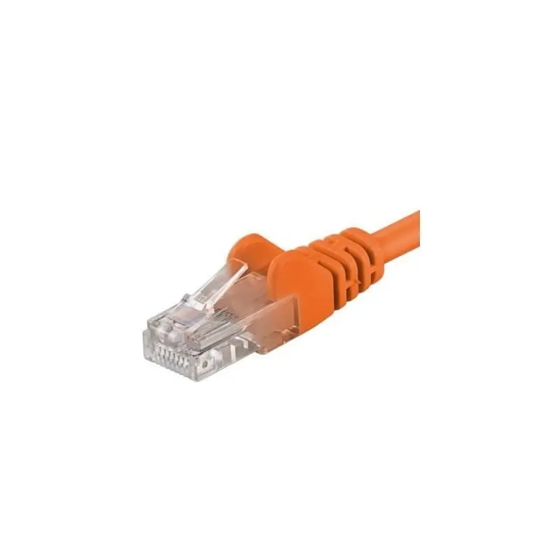 Patchcord PremiumCord UTP Cat6 1 5m portocaliu cupru
