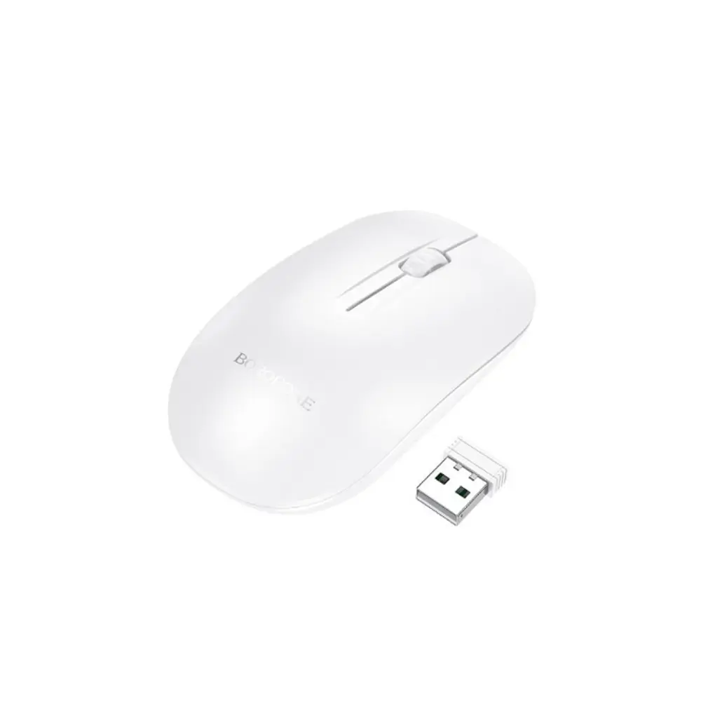 Mouse Borofone BG14 wireless alb