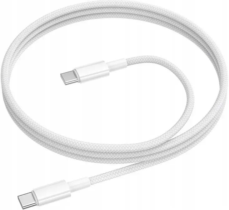 Cablu Borofone BX117 USB-C 60W 1m alb