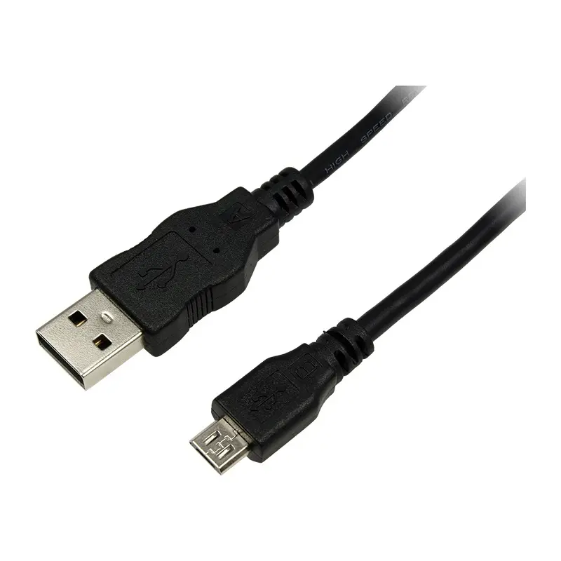 Cablu USB Logilink CU0060 5 m USB-A Micro-USB negru