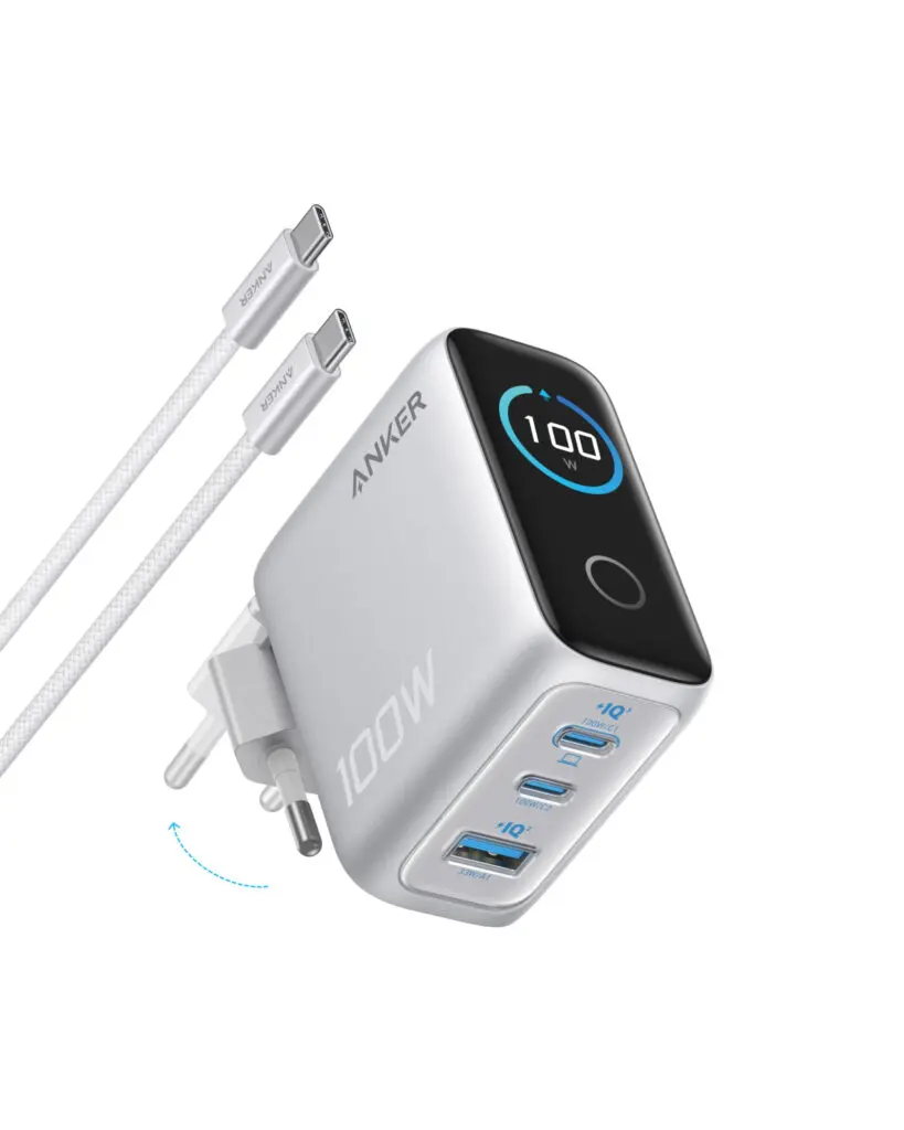 Alimentator Rețea Anker Smart Display 100W, GaN