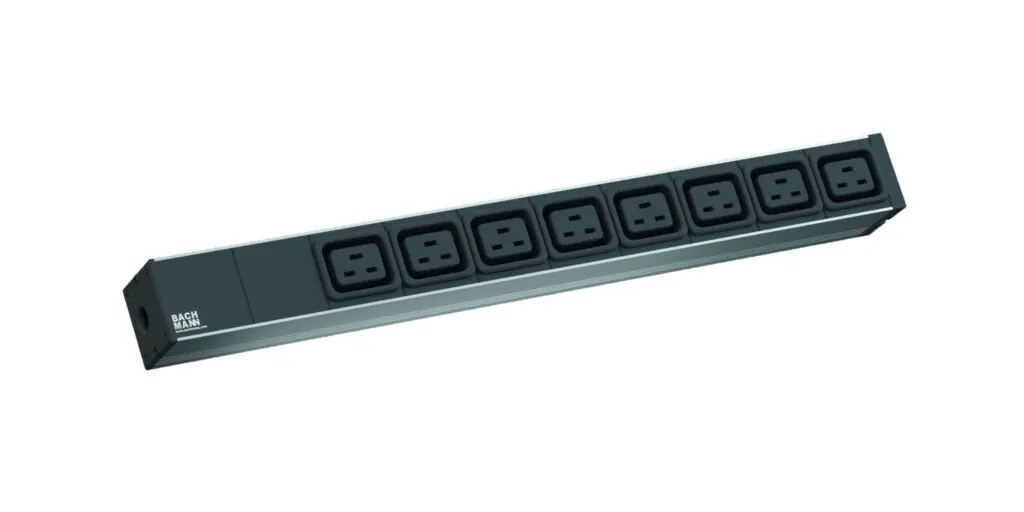 PDU Bachmann BM-333-815 8x C19 1U terminal C20 rack 19 inch