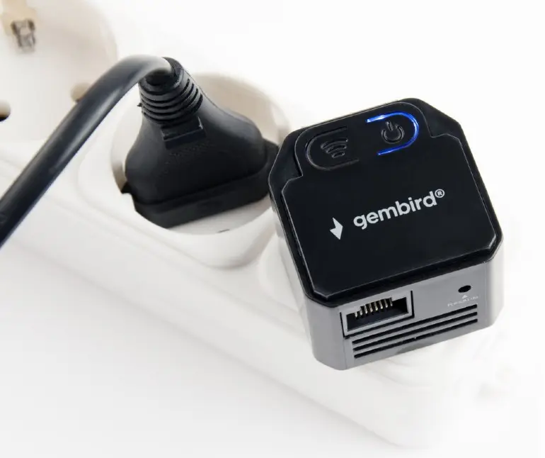 GEMBIRD Wi-Fi repeater 300 Mbps white