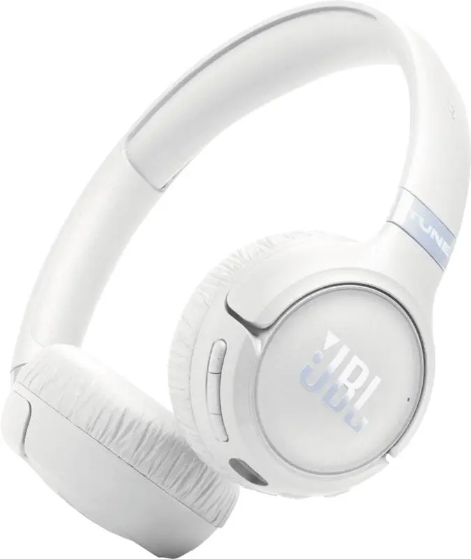 Tune 680NC, Autonomie 76 ore, Bluetooth 6.0, Alb”JBLT680NCWHT” (timbru verde 0.18 lei)