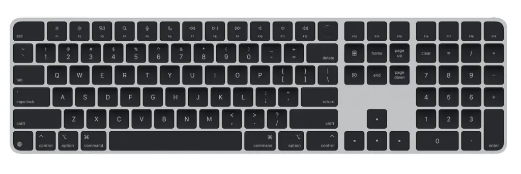 MAGIC KEYBOARD TOUCH ID NUM KEY BL ROM