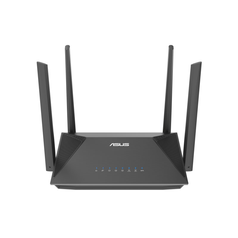 Router Wireless ASUS RT-AX52 Pro, AX3000, Dual-Band, Dual-Core 1.3GHz CPU, 128MB/256MB Flash/RAM, Gigabit, Instant Guard, Parental Control, VPN, IPTV, AiMesh