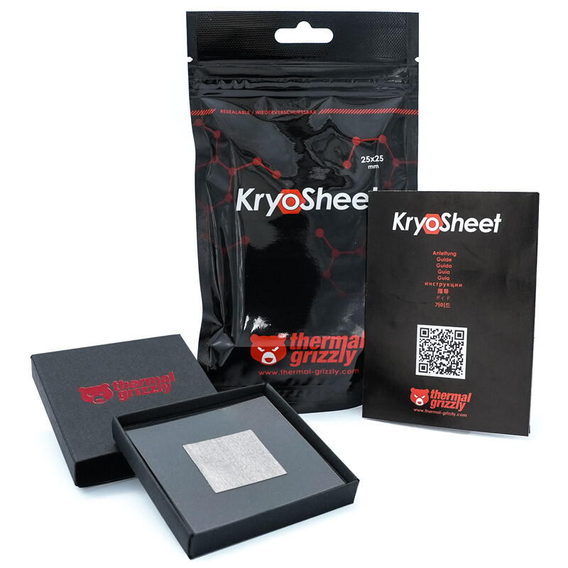 Pad termic KryoSheet, grafen, 25 x 25 mm