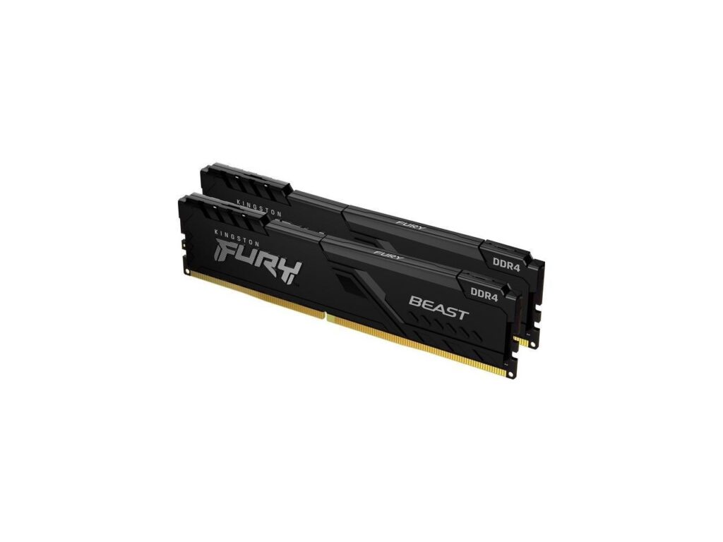 Memorie Kingston FURY Beast, 32GB DDR4, 3200MHz CL16, Dual Channel Kit