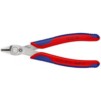 Cleste sfic electronica, inox, KNIPEX Super Knips XL, 140 mm