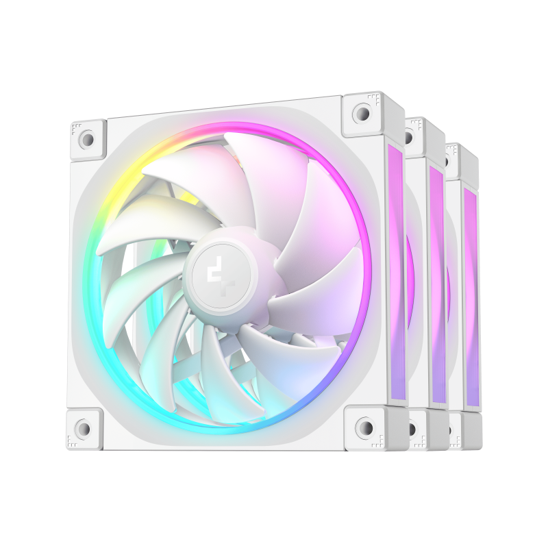 Ventilatoare Deepcool FL12-3IN1 120mm WHITE