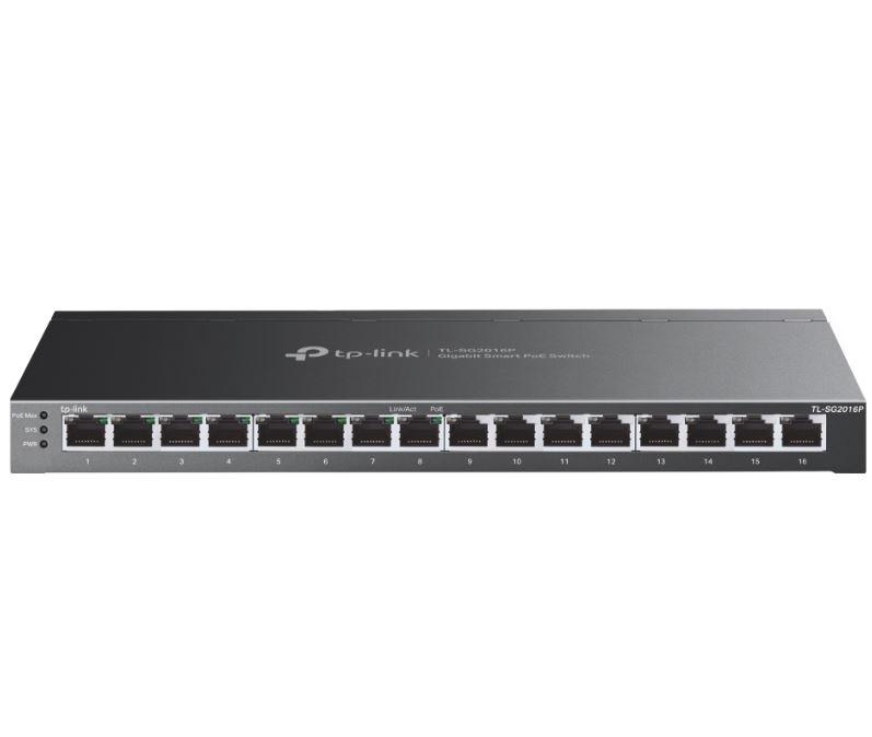 Switch inteligent, TP-LINK, 16 porturi, IEEE 802