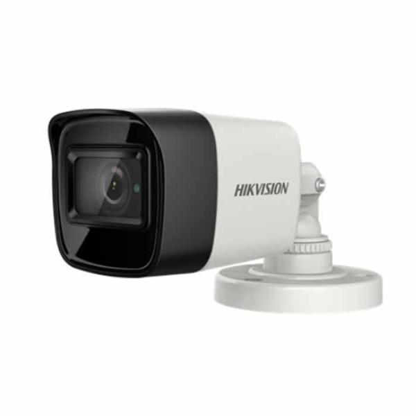 Camera de supraveghere Bullet Turbo HD Hikvision DS-2CE16H0T-ITFS 2.8 mm, 5MP, IR 30M, AoC, Microfon