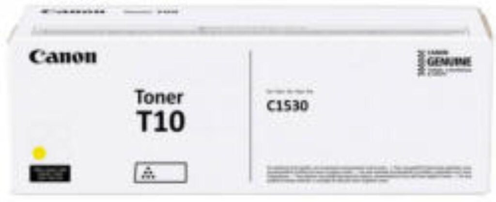 Toner imprimanta, Canon, Compatibil cu Canon C1530 (T10), 10000 pagini, Galben