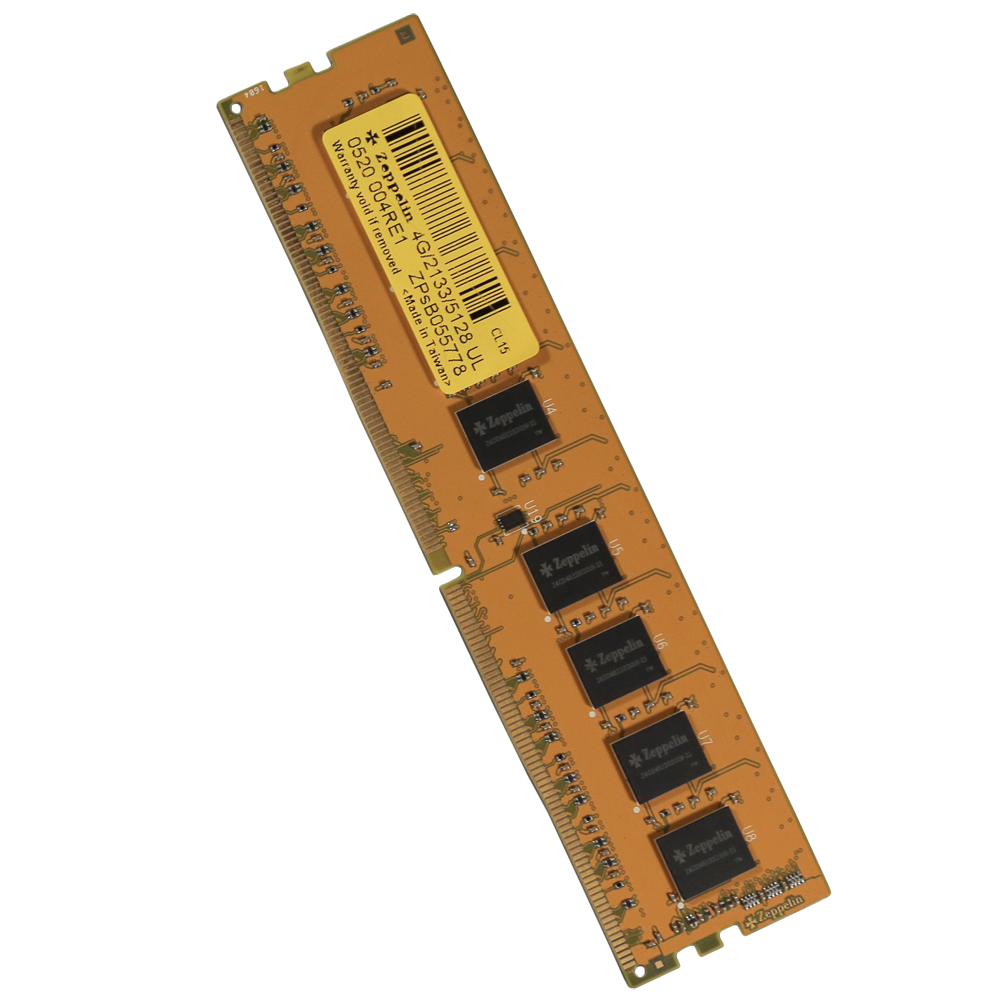 Memorie Zeppelin 4GB DDR4, 2133MHz CL15, Bulk