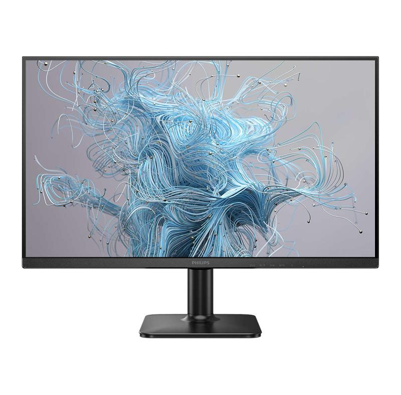 Monitor LCD VA LED Philips 23.8″ 24E2N1100LB, Full HD (1920 x 1080), VGA, HDMI, 100 Hz, 4 ms (Negru)