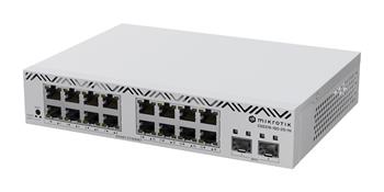 Switch cu management MIKROTIK Cloud Smart Switch 318-16G-2S+IN, 16 porturi, 2 SFP+, desktop