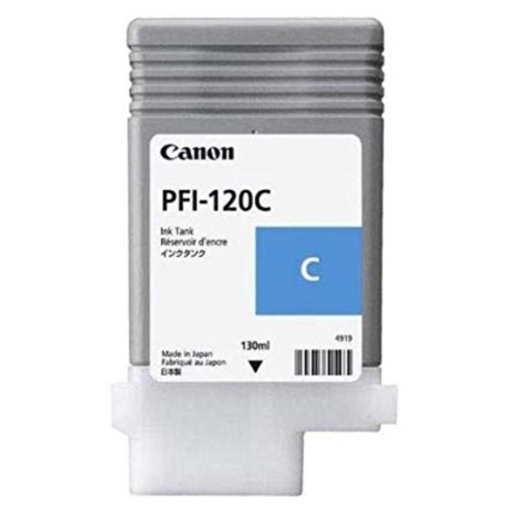 Cartus cerneala Canon PFI-120 Cyan 130ml pentru TM-200, TM-300