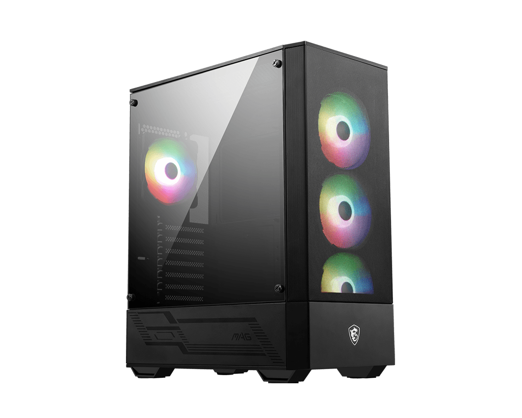 Carcasa MSI MAG FORGE 112R, Mid-Tower, RGB, Negru