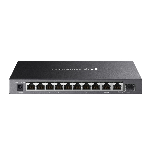 Switch TP-Link Omada DS110GMP, 8 porturi, PoE+