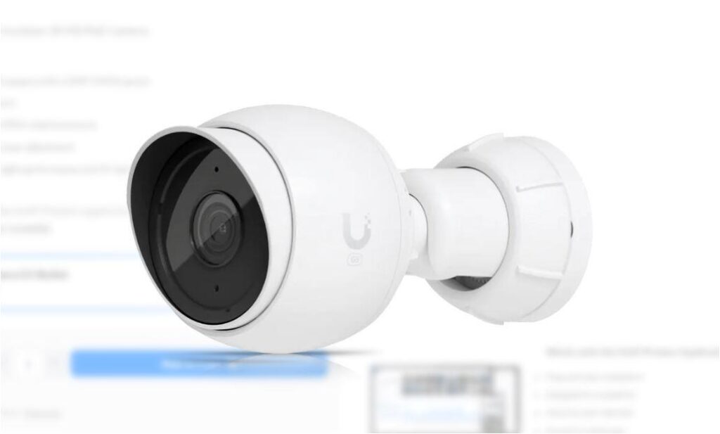 Camera de supraveghere, Ubiquiti, UVC-G5-Bullet, 2K HD, nocturna cu LED infrarosu, IPX4, Alb