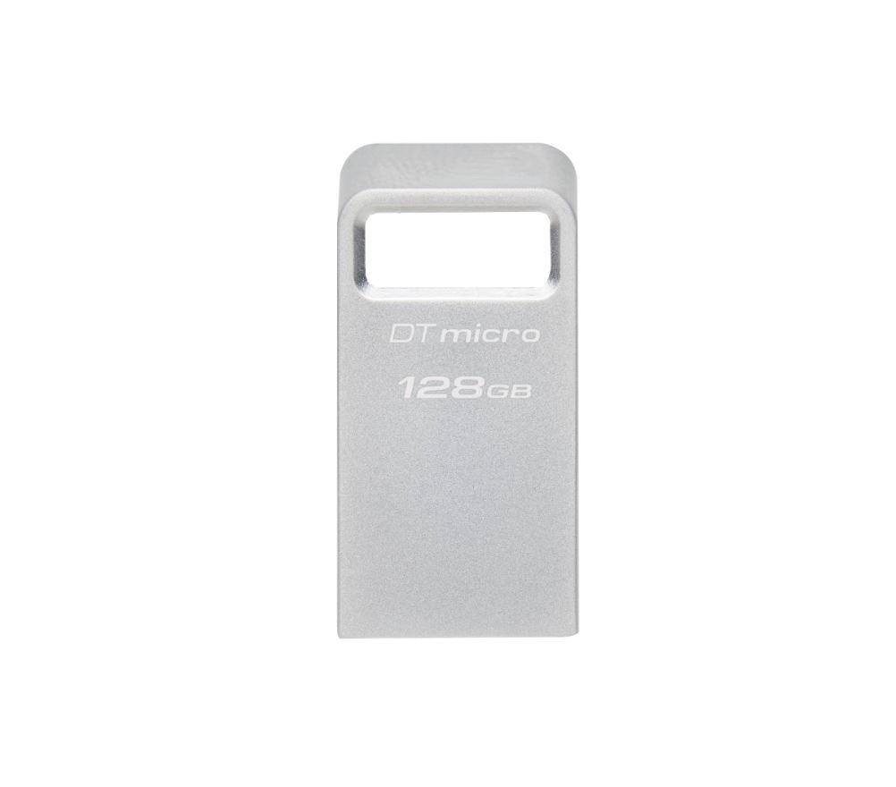 Memorie USB Kingston 128GB DataTraveler Micro 200MB/s Metal USB 3.2 Gen 1