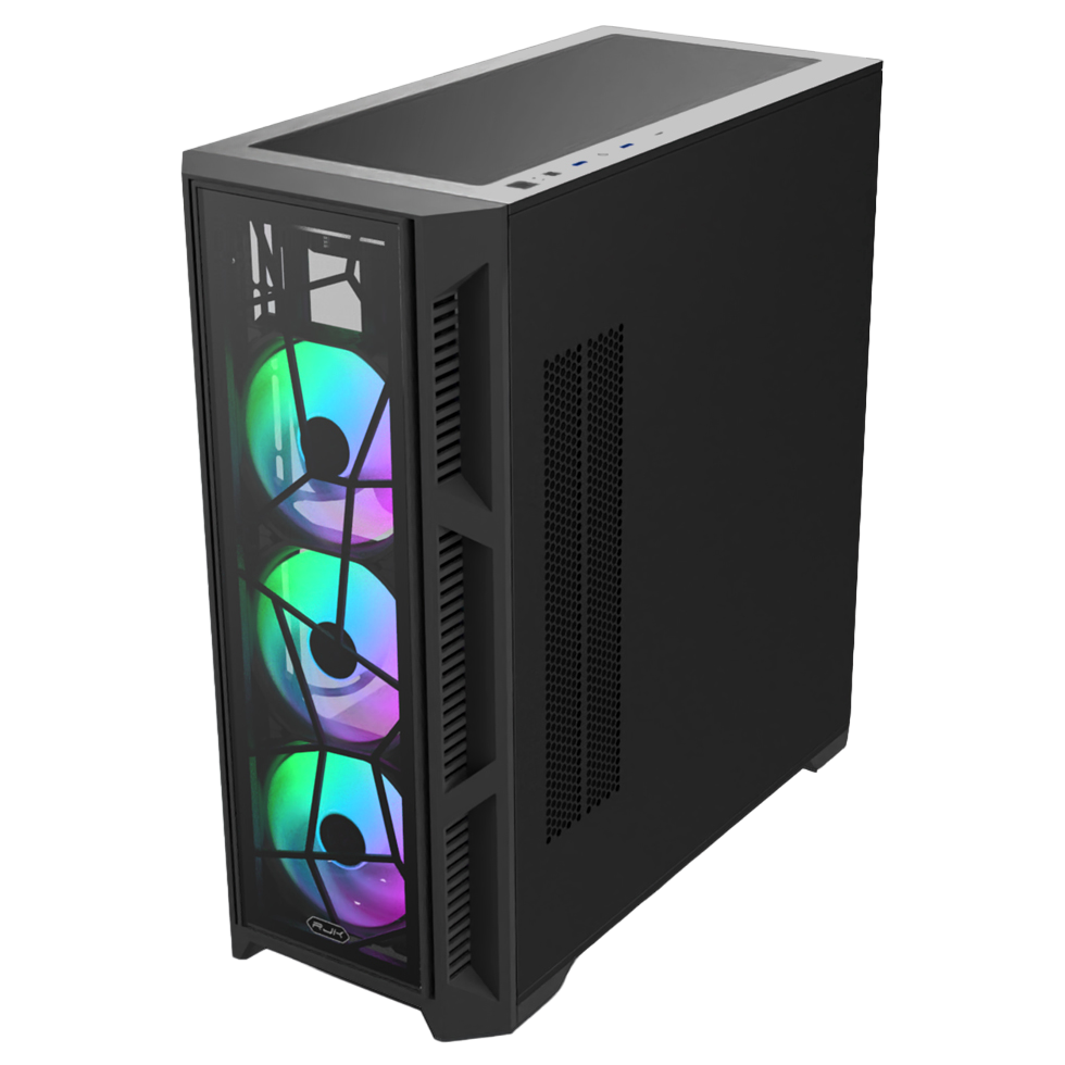 Carcasa Raijintek Ponos Ultra TG4, ATX, Fara sursa, Middle Tower Alb 2 Carcasa Raijintek Ponos Ultra TG4, ATX, Fara sursa, Middle Tower Alb - imagine 2