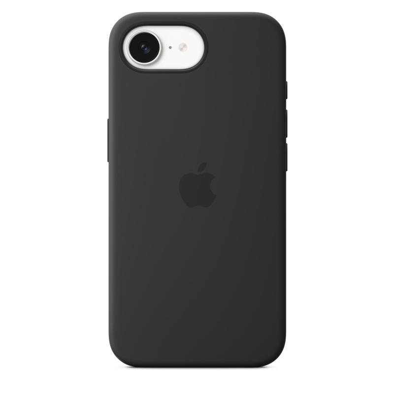 Husa de protectie Apple Silicone Case pentru iPhone 16e, Black