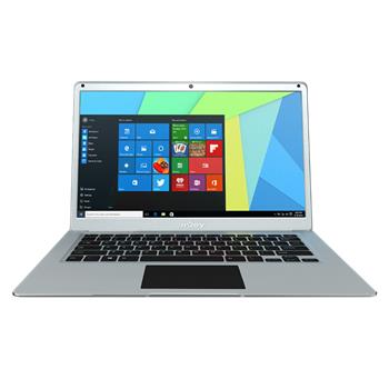 Laptop nJoy Ediam cu procesor Intel® Celeron® N4000 pana la 2.60 GHz, 14.1″, Full HD, IPS, 4GB, 32GB eMMC, Intel® UHD Graphics 600, Microsoft Windows 10, Silver