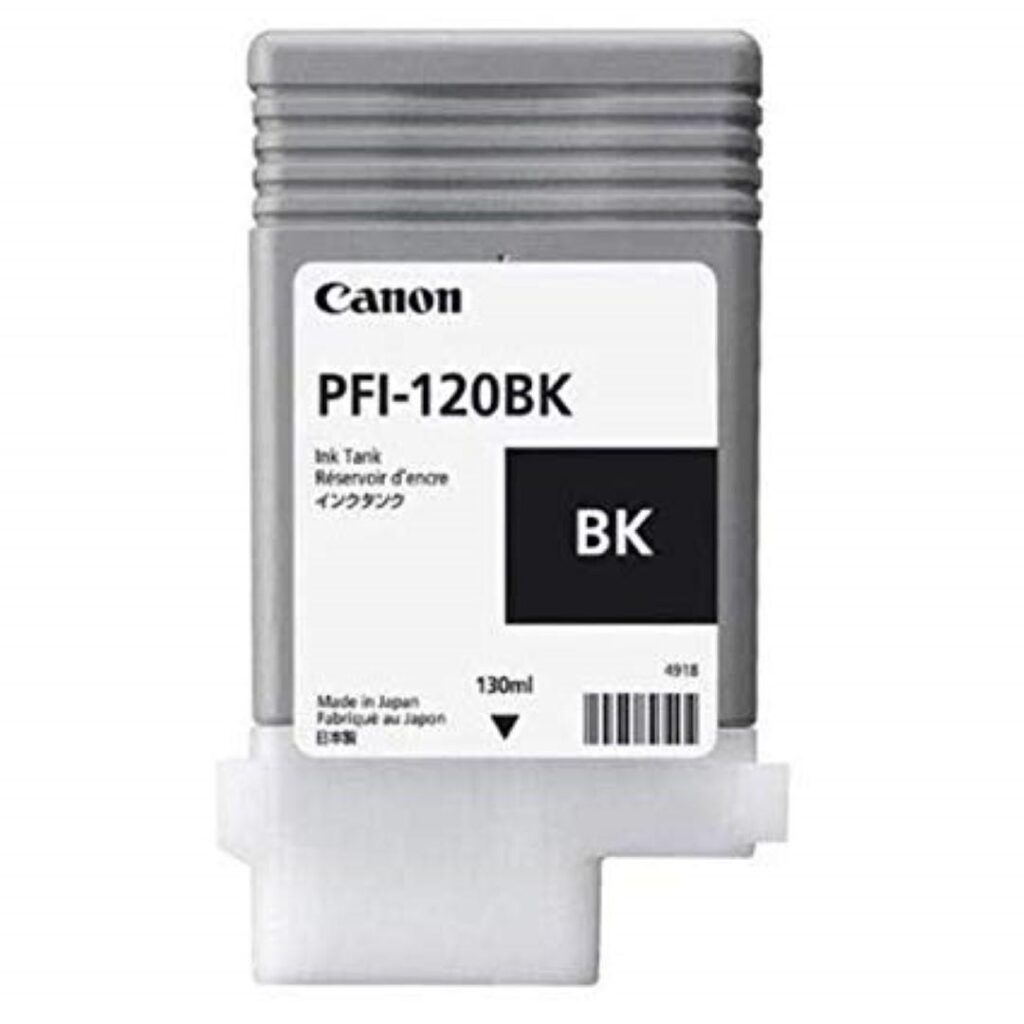 Cartus cerneala Canon PFI-120 Black 130ml pentru TM-200, TM-300