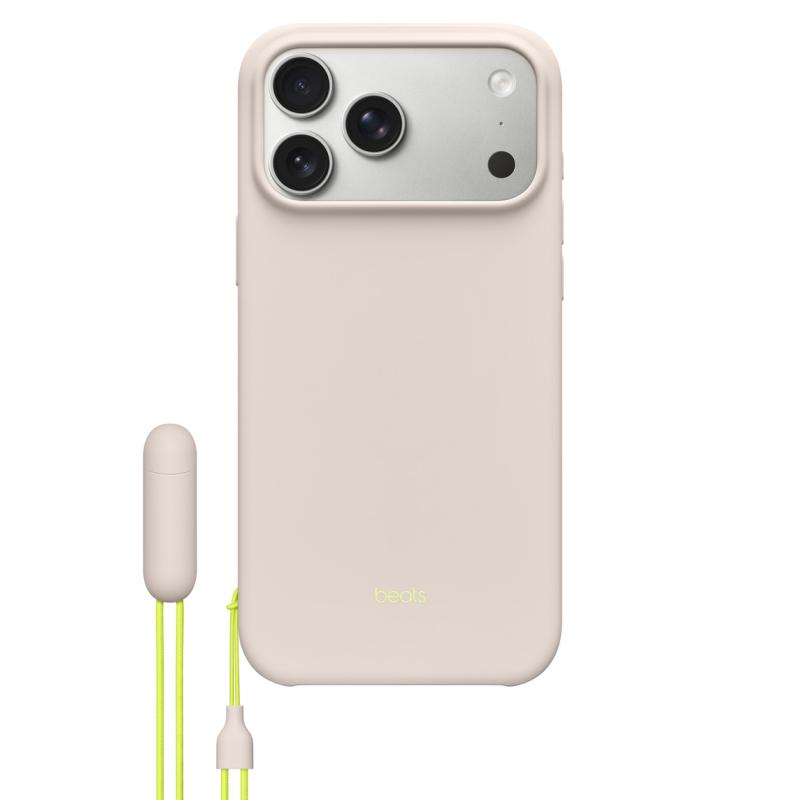 Husa de protectie Beats pentru iPhone 17 Pro Max, Kickstand Case cu MagSafe and Camera Control – Lime Stone