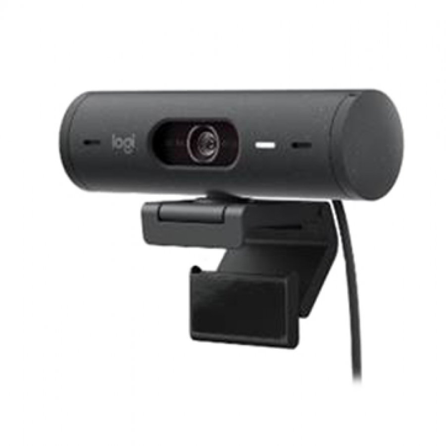 Camera web Logitech Brio 500, Full HD 1080p, RightLight 4, 90 FoV, USB-C, Privacy - Graphite 2 Camera web Logitech Brio 500, Full HD 1080p, RightLight 4, 90 FoV, USB-C, Privacy - Graphite - imagine 2