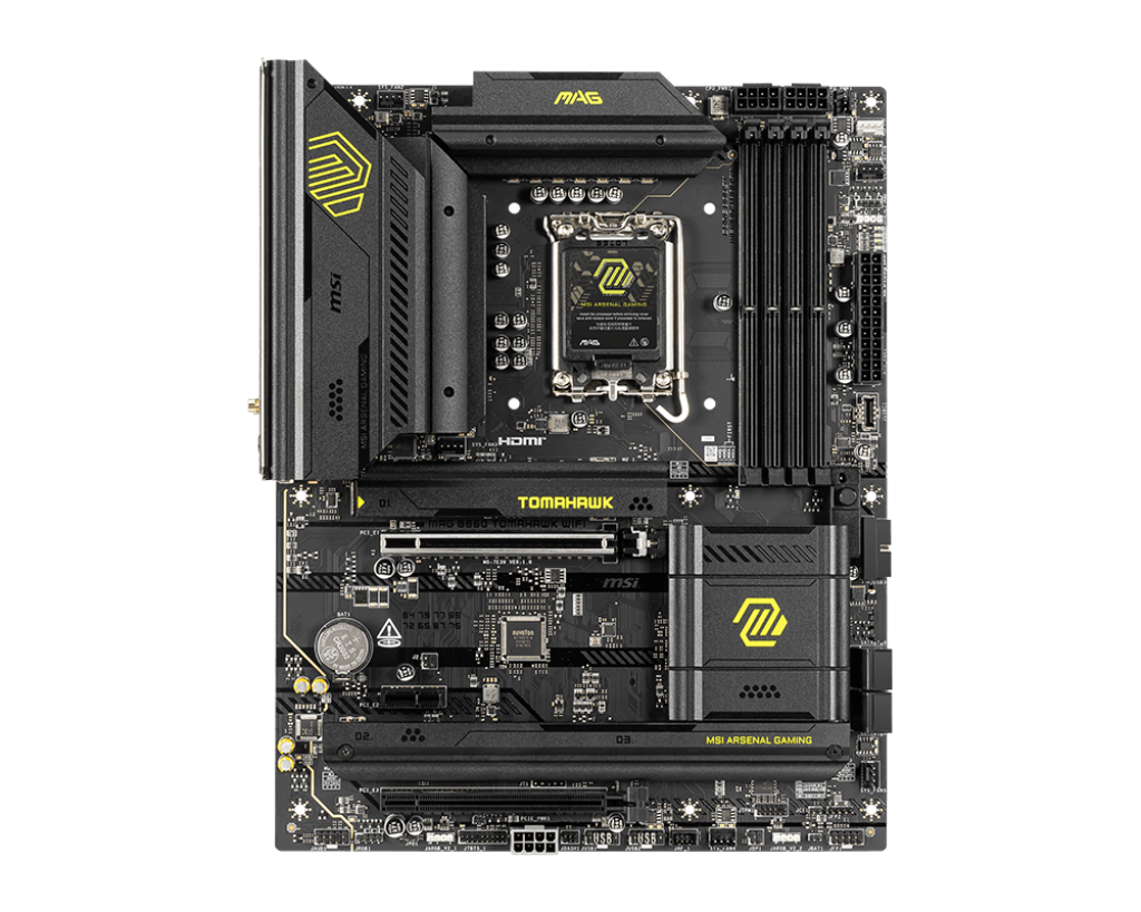 Placa de Baza MSI MAG B860 TOMAHAWK WIFI, Socket LGA1851