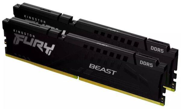 Memorie Kingston FURY Beast Black EXPO, 32GB (2x16GB) DDR5, 6000MT/s, CL36