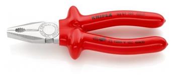 Cleste combinat/patent Knipex maner plastic 180mm VDE