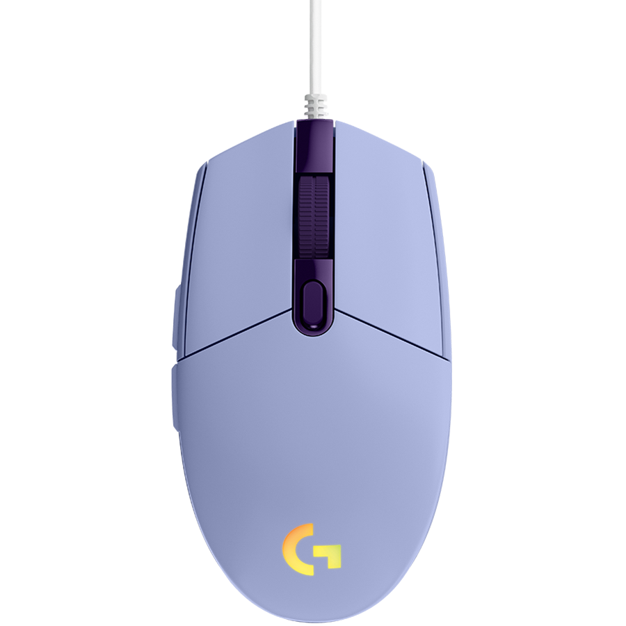 Mouse gaming Logitech G102 Lightsync, Lilac 3 Mouse gaming Logitech G102 Lightsync, Lilac - imagine 3