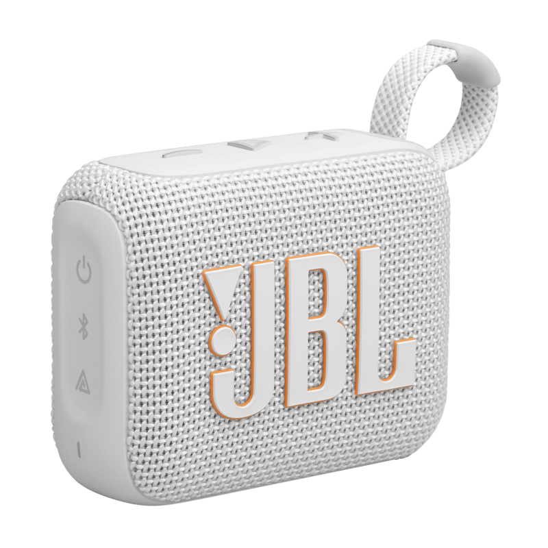 Boxa portabila JBL Go 4, IP67, Bluetooth, Auracast, Alb