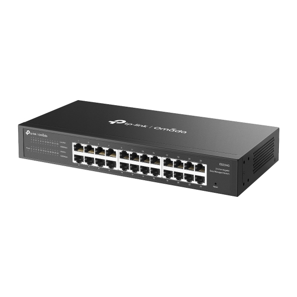Switch TP-Link ES224G 24-Port Gigabit, 24xLAN, 10/100/1000 Mbps 3 Switch TP-Link ES224G 24-Port Gigabit, 24xLAN, 10/100/1000 Mbps - imagine 3