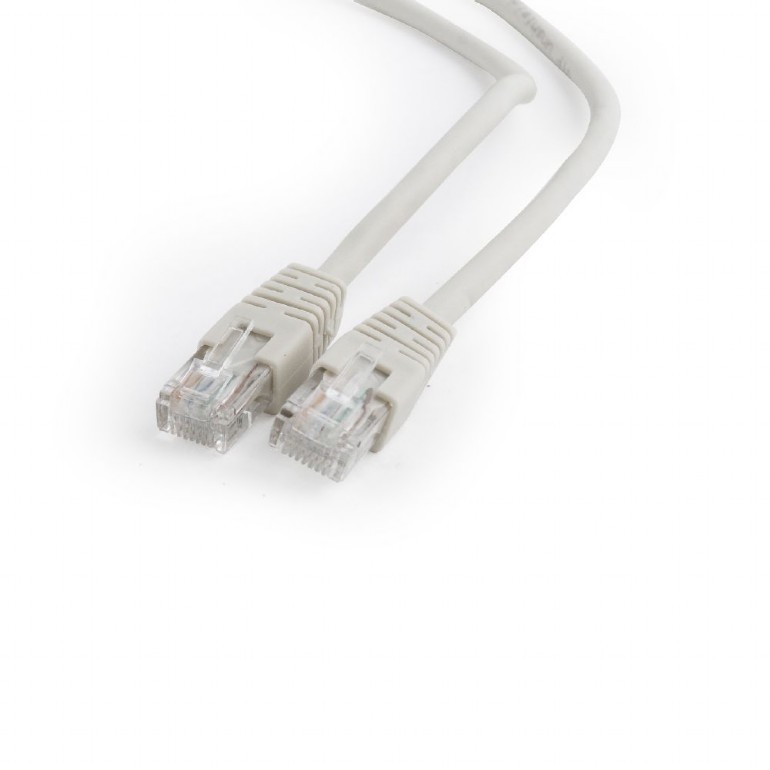 Cablu UTP GEMBIRD Cat6, cupru-aluminiu, 2 m, gri, AWG26, PP6U-2M