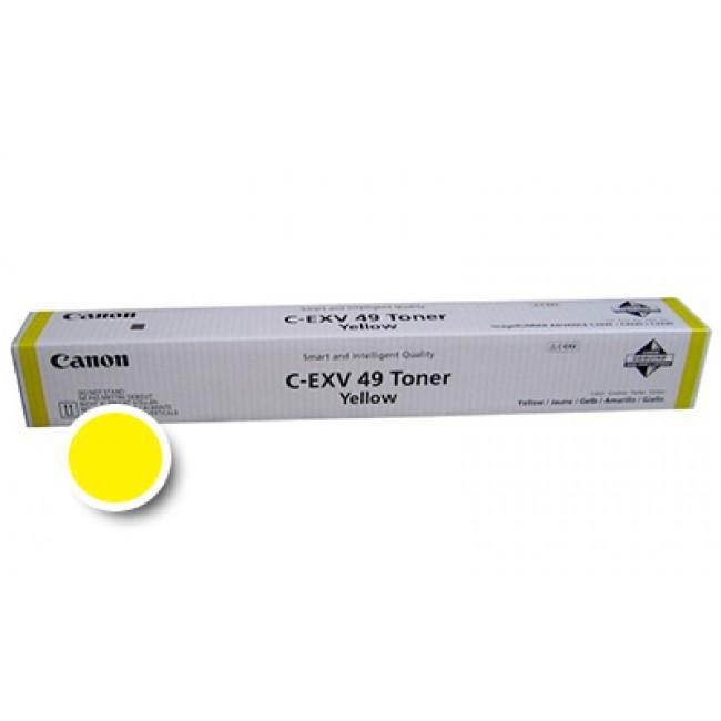Toner Canon C-EXV49Y, yellow 2 Toner Canon C-EXV49Y, yellow - imagine 2