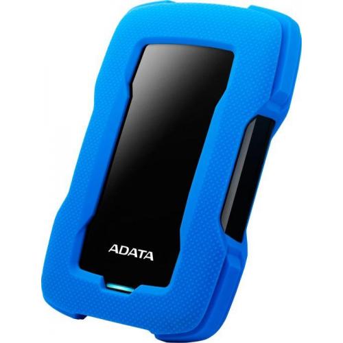 HDD Extern ADATA Durable HD330 2TB, Shock Sensor, 2.5″, USB 3.2, Albastru