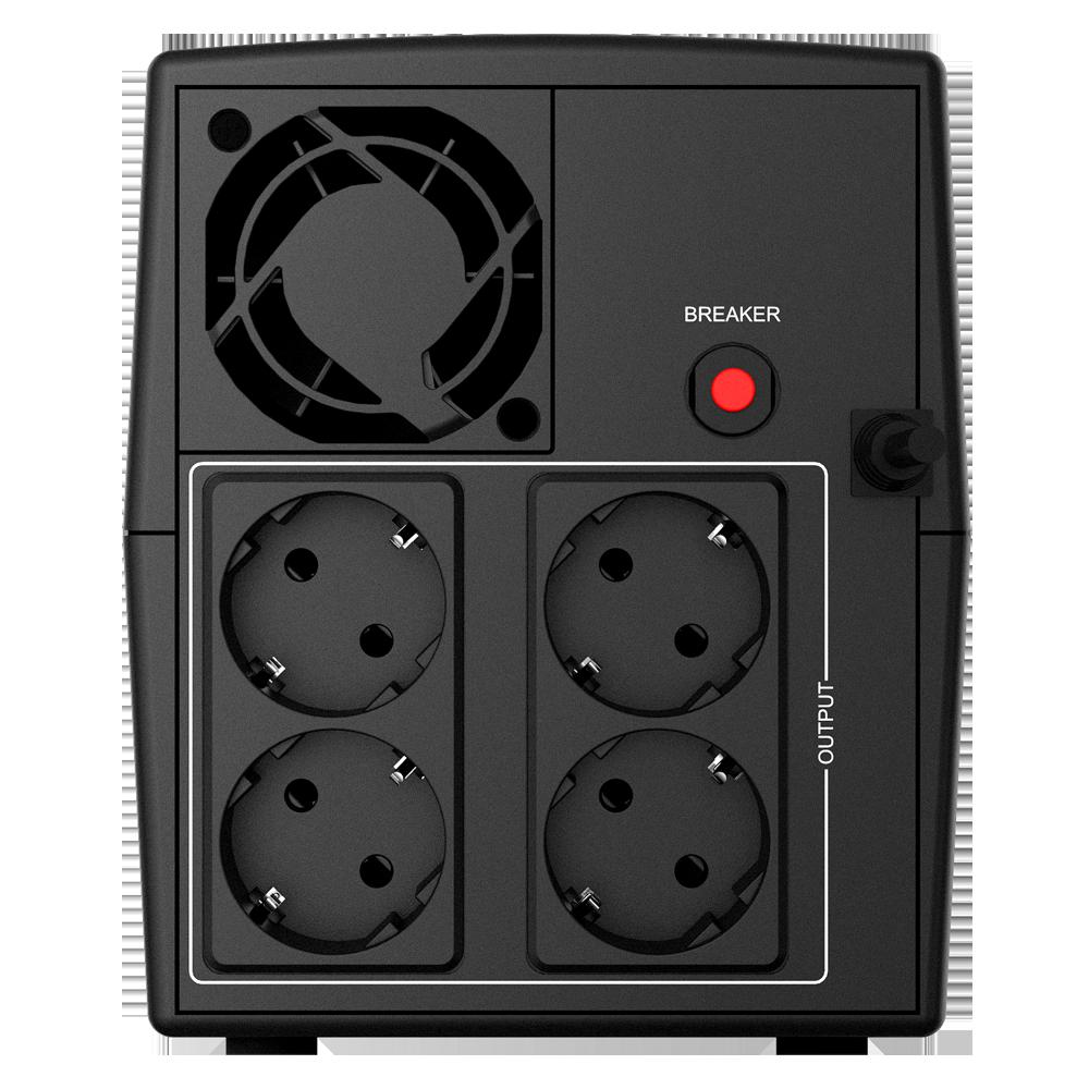 UPS NJOY Keen 1500, 1500VA/900W, Line Interactive, Regulator automat de tensiune, Repornire automata 4 UPS NJOY Keen 1500, 1500VA/900W, Line Interactive, Regulator automat de tensiune, Repornire automata - imagine 4