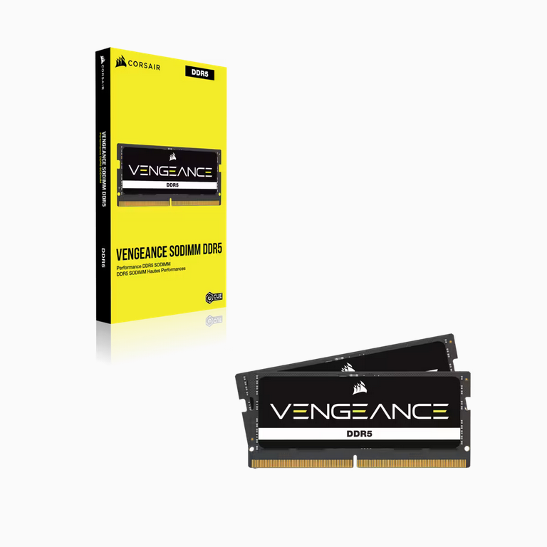 Memorie laptop Corsair Vengeance, 32GB (2x16GB), DDR5, 4800MT/s, CL 40