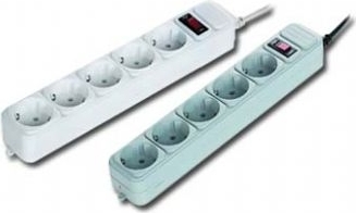 Priza cu protectie - prelungitor 5 prize, 4.5m Gembird SPG3-B-15C 1 Priza cu protectie - prelungitor 5 prize, 4.5m Gembird SPG3-B-15C