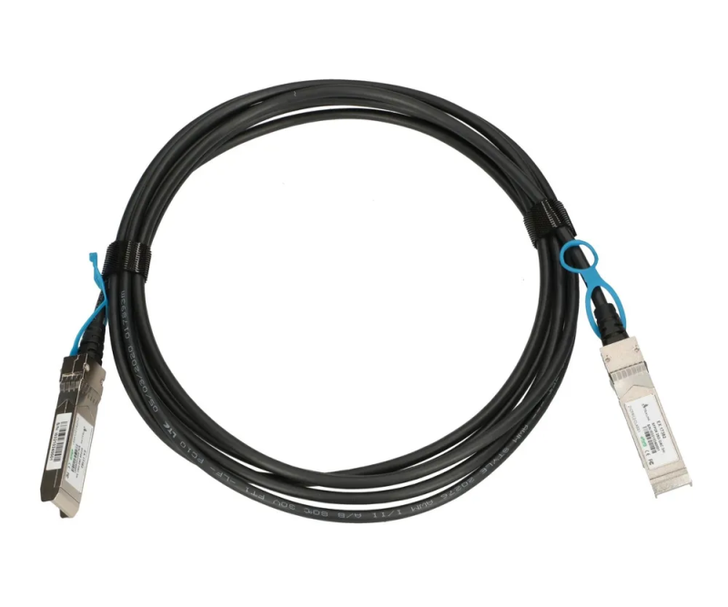Cablu cu modul, Extralink, SFP28, Negru/Argintiu