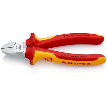 Cleste cu tais lateral/sfic Knipex 160 mm VDE