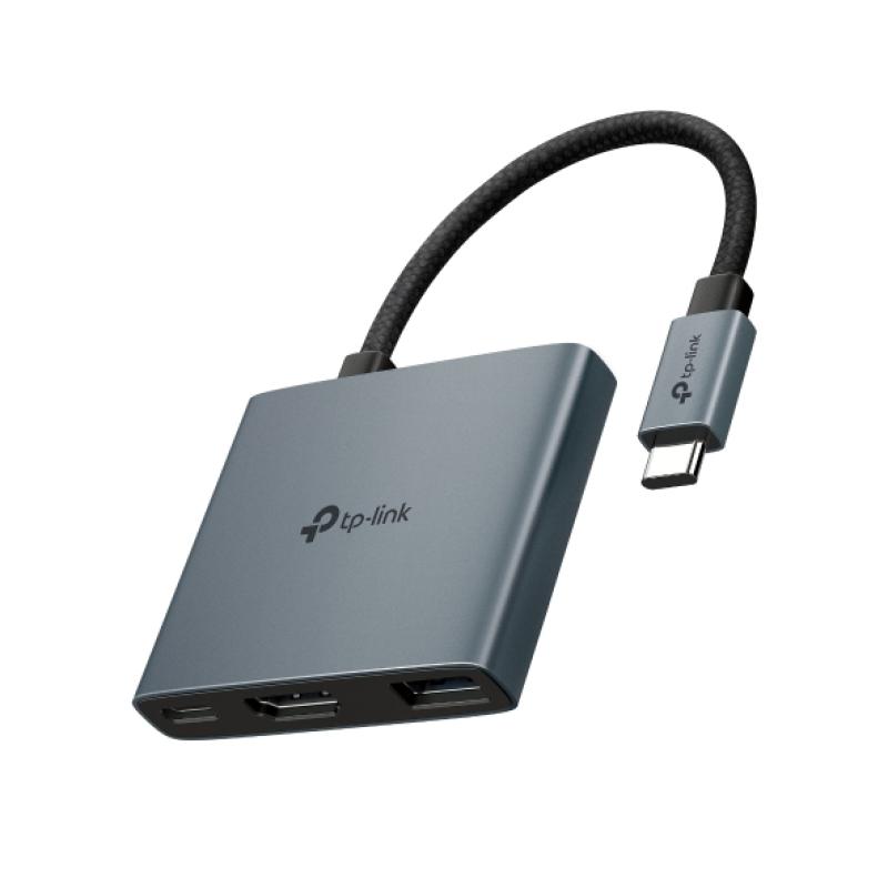 Hub USB Type-C TP-Link UH3020C, 3-in-1 , 1 x HDMI, 1 x PD USB-C 100W, 1 x USB 3.0, carcasa aluminiu 5 Hub USB Type-C TP-Link UH3020C, 3-in-1 , 1 x HDMI, 1 x PD USB-C 100W, 1 x USB 3.0, carcasa aluminiu - imagine 5