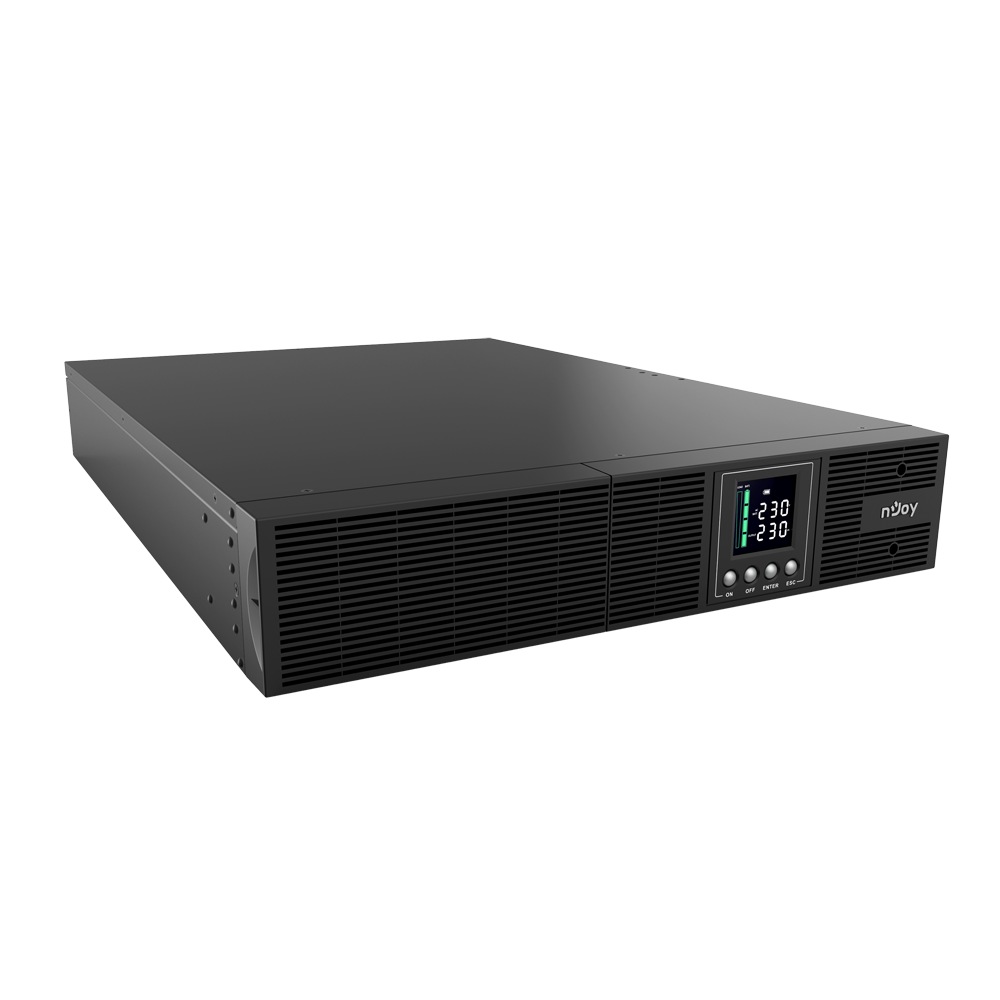 UPS nJoy Aster 3K 2U On-line, 3000VA/2700W, 8 prize IEC C13, 1 priza IEC C19, Dubla conversie, LCD Display 5 UPS nJoy Aster 3K 2U On-line, 3000VA/2700W, 8 prize IEC C13, 1 priza IEC C19, Dubla conversie, LCD Display - imagine 5